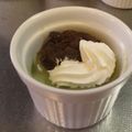 ロクシタンマニア's cooksnap of when they made 寒天で☆フルフル抹茶豆乳プリン.