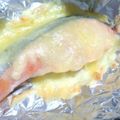 チャンユナ's cooksnap of when they made サーモンときのこ柚子胡椒チーズホイル焼き.