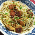 羽尼うに's cooksnap of when they made ⁂家計の友⁂もやしと豚肉の塩炒め.
