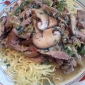 ゆみたんこ's cooksnap of when they made 炒めそばの牛肉あんかけ.