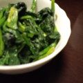 サトモユリア's cooksnap of when they made ほうれん草のごま和え.