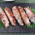 ｹﾝﾊﾟのﾁﾝﾊﾟ's cooksnap of when they made 豚シソ巻き.
