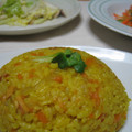 きゅうりのぬかづけ's cooksnap of when they made 炊飯器で簡単♪カレーピラフ.