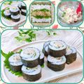 Satoco❋'s cooksnap of when they made 茗荷とツナの海苔巻き.