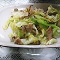 sweethazu's cooksnap of when they made シャキシャキ！！野菜炒め.