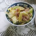 sweethazu's cooksnap of when they made さっぱり味の♡簡単♡きゃべツナ和え.
