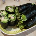 枝豆コロ助's cooksnap of when they made サニーレタス胡瓜カニカマ海苔巻き.