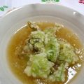 Haru Haru's cooksnap of when they made ふきのとうのみぞれ餡かけ.