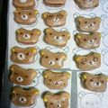 ぽてパラ's cooksnap of when they made * キャラマカロン ❤ リラックマ♪.