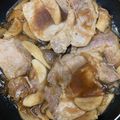 ☆atsuki☆'s cooksnap of when they made 厚切り豚ロース肉のオイスターソース煮.