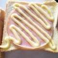 とらさんまま♡'s cooksnap of when they made 簡単朝ごはん！ハムトースト.