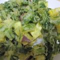 cherissa's cooksnap of when they made さつま芋と春菊のかき揚げ.