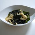 ももうふ's cooksnap of when they made 【農家のレシピ】わかめとエノキのさっと煮.
