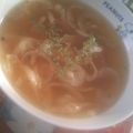 ゆりえ＠ぷー's cooksnap of when they made レンジで簡単★オニオンコンソメスープ.