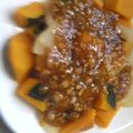 はまっちょ25's cooksnap of when they made かぼちゃのそぼろあんかけ.