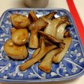 107yoko's cooksnap of when they made 帆立みたい！エリンギのバター醤油炒め.