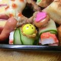 3mamakuma's cooksnap of when they made ♬お弁当にキュウリかにかまクルクル巻き♫.