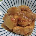 ミセス♡ エス's cooksnap of when they made 甘辛・大根と鶏肉のスイチリ味噌煮込み.