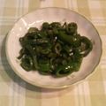 オレンジリング's cooksnap of when they made ピーマンのコンソメだけ炒め♪.