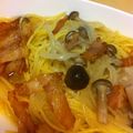 sakipiro's cooksnap of when they made あったか☆オニオンスープパスタ.
