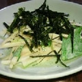 hime犬's cooksnap of when they made 山芋と三つ葉のわさマヨ和え.