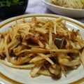 mmameco's cooksnap of when they made 大根皮きんぴら.