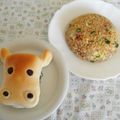pitachan1's cooksnap of when they made 卵たっぷり「卵チャーハン」♪.