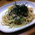 ♫♬ﾘﾝ♬♫'s cooksnap of when they made 簡単☆ねぎ・きのこ・ツナの和風パスタ☆.