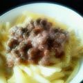 てるぽっとぽと's cooksnap of when they made こっくりうま♪ジャガイモのバター炒め納豆.