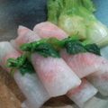 tomomo829's cooksnap of when they made かぶとスモークサーモンの奉書巻き.