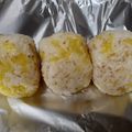 ポニーリボン's cooksnap of when they made 無限？！たくあんごまのオイルおにぎり！.