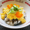 戦うコックサン's cooksnap of when they made ★簡単!朝食のりの佃煮とろ玉丼★.