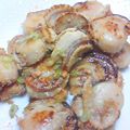のじまさん's cooksnap of when they made ホタテのねぎマヨポン炒め♪.
