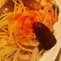 うっぴーるーぴー's cooksnap of when they made ナス☆ツナ☆トマトの田舎風パスタ.