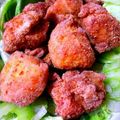 monmaru's cooksnap of when they made 糖質オフでダイエット！高野豆腐で鶏から.