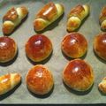 オリキャスママ's cooksnap of when they made 初心者でも！基本のバターロール.