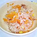 もちこヽ(´▽｀)ノ's cooksnap of when they made めんつゆで炊き込みご飯.