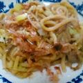 joe’s's cooksnap of when they made ★オイマヨ焼きうどん★.