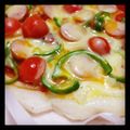 でこやまでこ's cooksnap of when they made フライパンで餅ピザ.