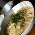 ju_10's cooksnap of when they made 豆乳と酒粕の！絶品和風クリームパスタ.