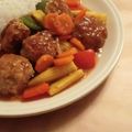 くりばり's cooksnap of when they made 肉団子の甘酢あんかけ.