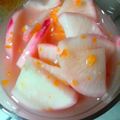 ｍａｍａｒａｄｅ's cooksnap of when they made 紅しぐれ大根の塩麹ゆず大根.