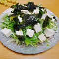 ルパンのかあさん☆彡's cooksnap of when they made お豆腐と韓国海苔のサラダ.