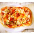 ＊＊きゃさりん＊＊'s cooksnap of when they made トースターで簡単・本格ピザ.