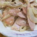 えむさら's cooksnap of when they made 魚肉ソーセージ☆マヨ酒粕仕上げ.