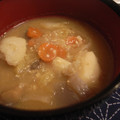 tomokoshiawase's cooksnap of when they made 白菜と根野菜の味噌汁.