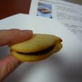mのんちゃん's cooksnap of when they made クッキーみたい!?なラングドシャ♪.
