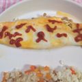 Nekozame's cooksnap of when they made 簡単オムレツ風.