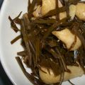 saki1010's cooksnap of when they made ■鶏皮と昆布の甘辛にんにく■.