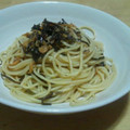 智哉子's cooksnap of when they made 塩こんぶと桜海老の和風パスタ.